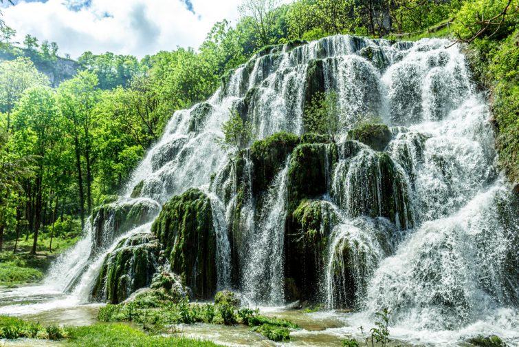 visiter Haute-Loire - Cascade de la Beaume