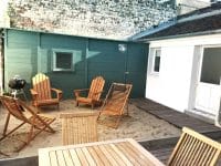LES BAINS, maison de vacances, accès a la plage