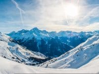 Motoneige à La Plagne