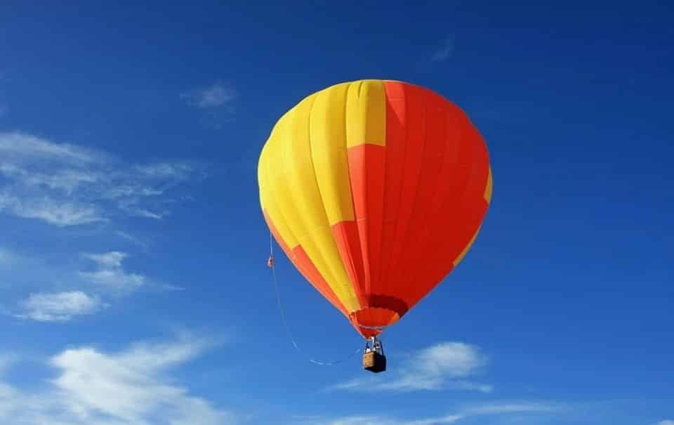 Un vol en montgolfière