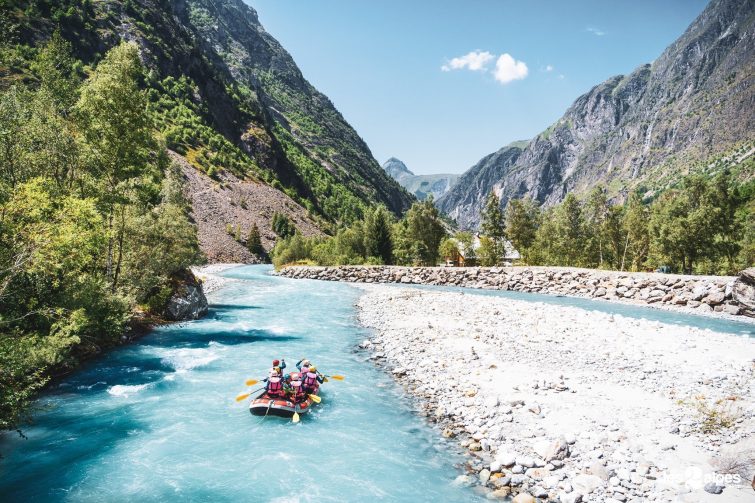 Rafting 2 Alpes activités outdoor été