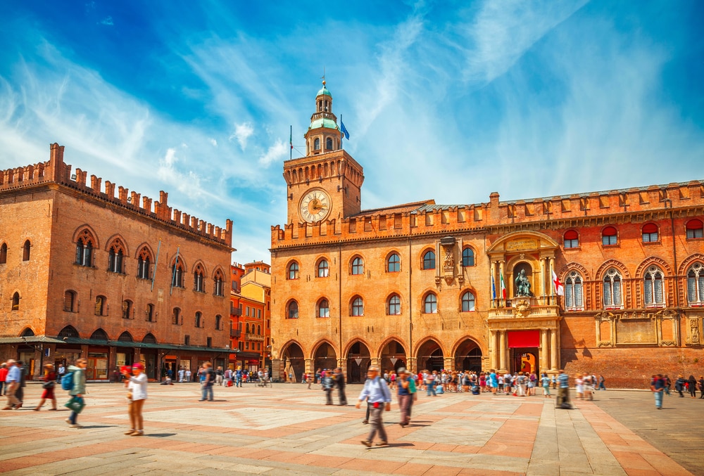 Piazza Maggiore, Bologne