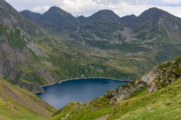 Lac bleu, Vallée de Lesponne, Pyrénées
