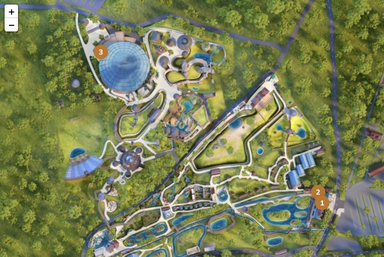 Cartes et plans détaillés du Zoo de Beauval