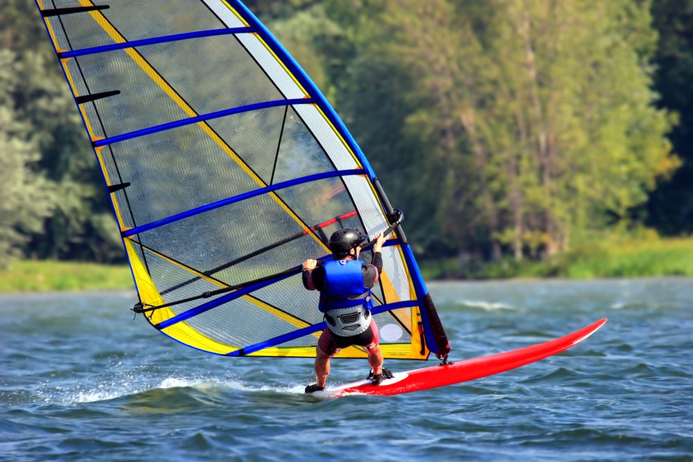 activité planche à voile