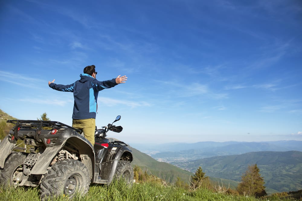 Quad en Savoie