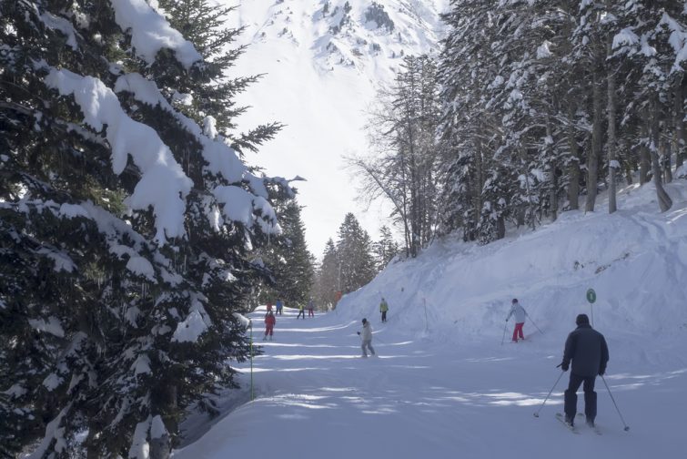Ski de fond à La Mongie