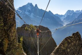 Via Ferrata des Evettes, Chamonix