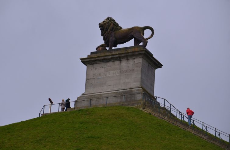 Butte du lion visiter la province de Brabant Wallon