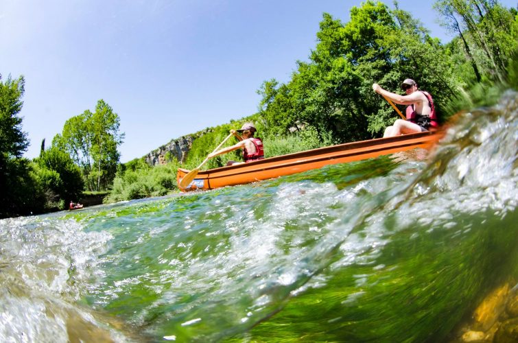 Canoe parc régional Quercy