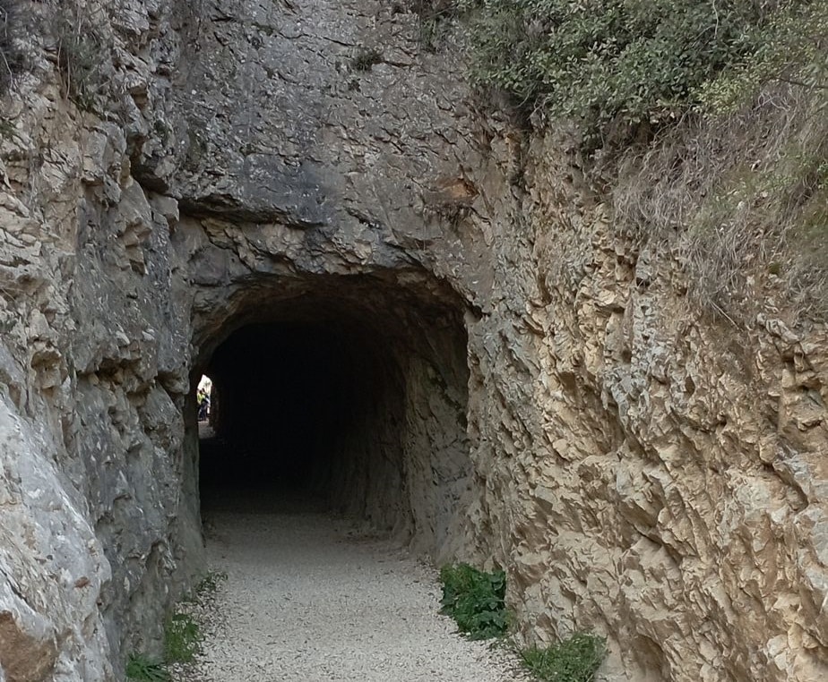 Randonnée des tunnels de Sernhac, Gard