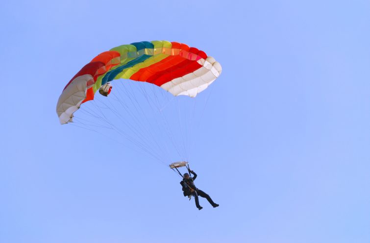 Saut en parachute paris