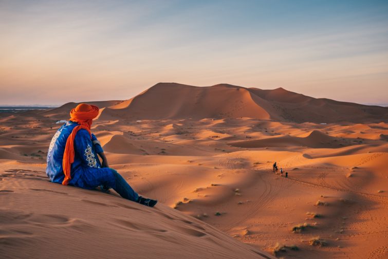 Homme berbère, Maroc