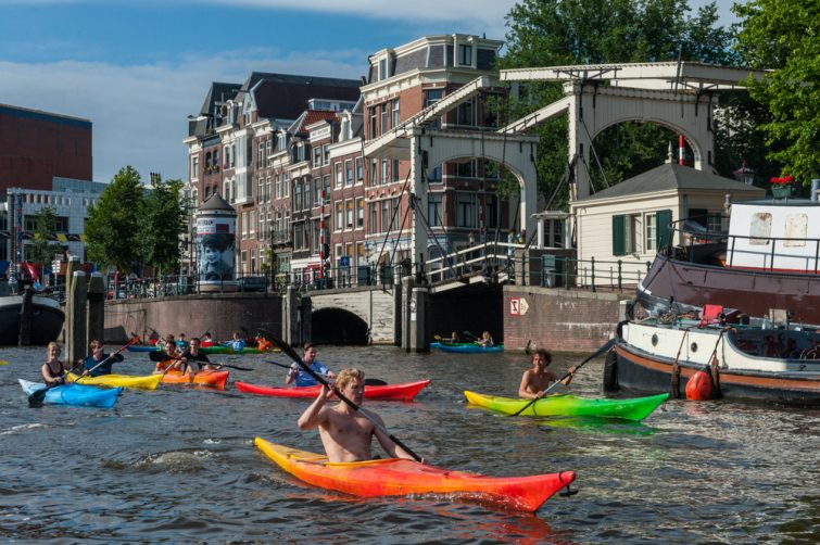 Amsterdam canoe