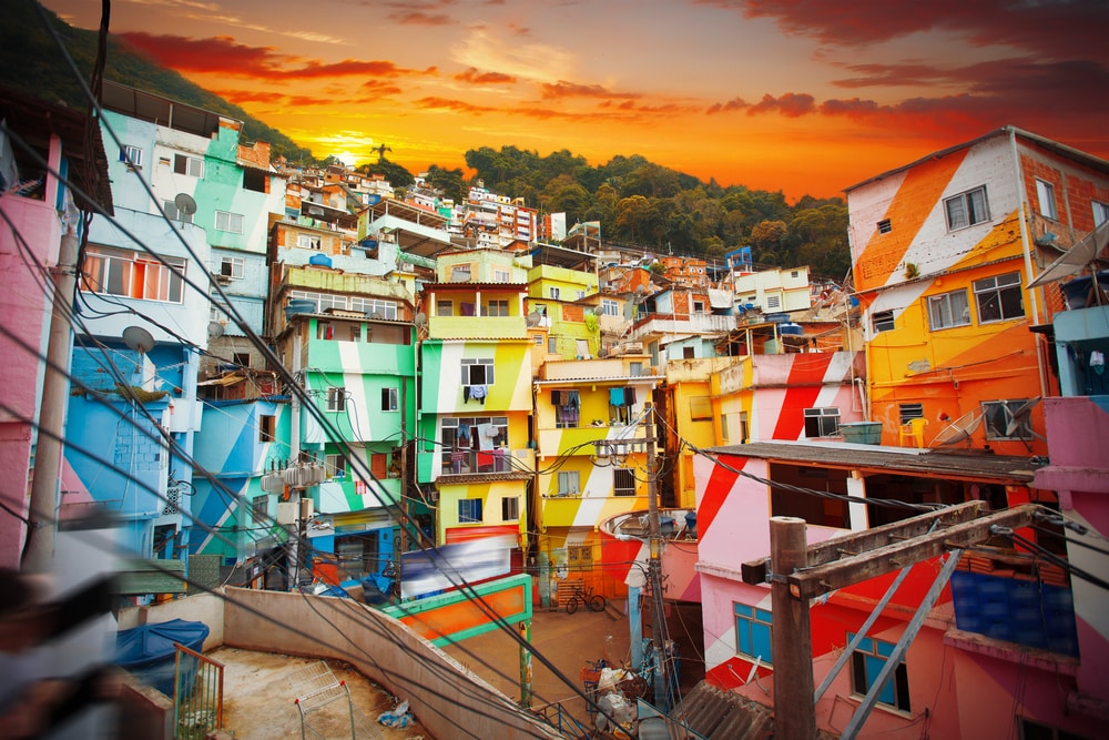 Favelas Rio colore