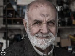 Old man portrait Shiraz Iran