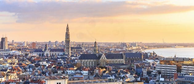 guide touristique d'Anvers avec points d'intérêt