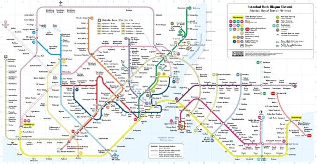 Cartes Et Plans Détaillés D'Istanbul