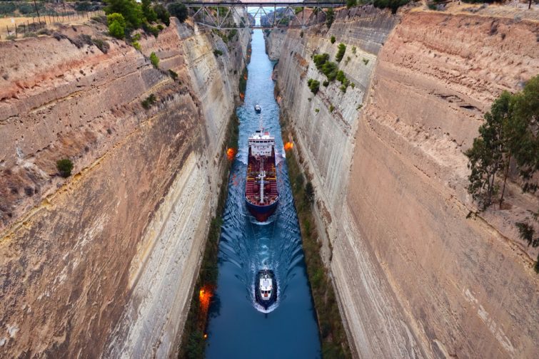 Canal de Corinthe