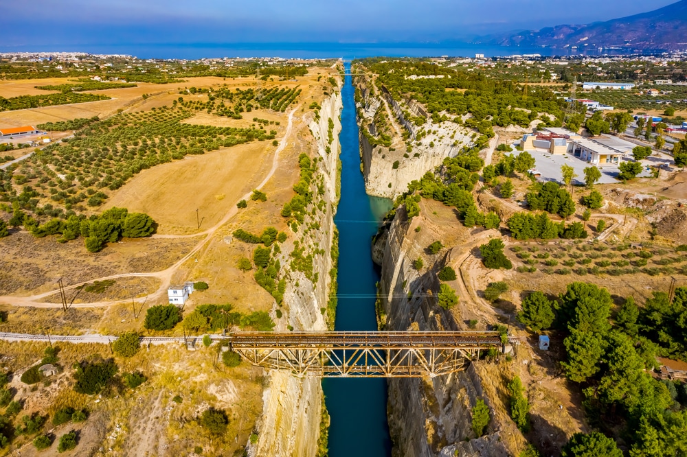 excursion canal de corinthe