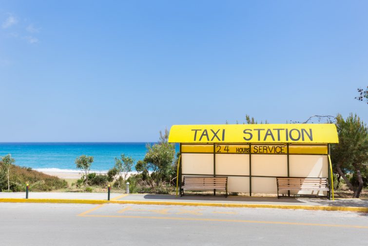 Taxi station