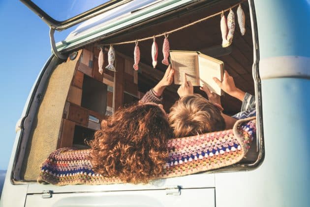 20 livres à lire sur le camping-car et la vie en van