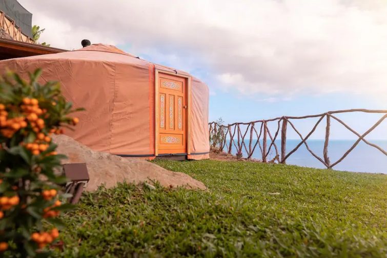 Glamping in un paradiso nascosto - Mango Yurt - Airbnb Madeira