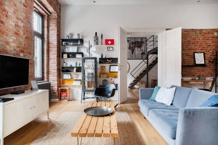 Kick Back at a Cool Urban Oasis with Industrial-Chic Style
