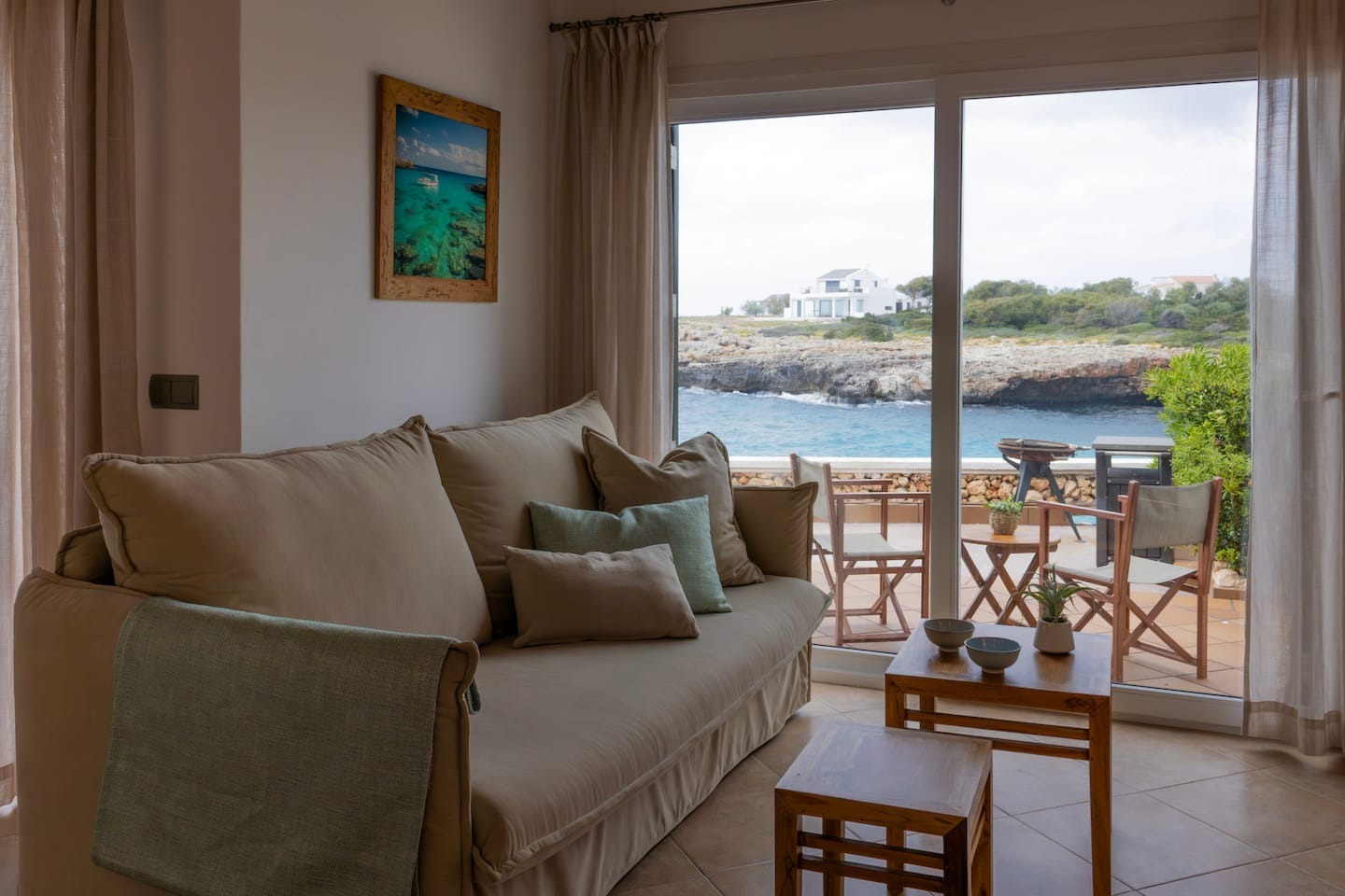 Belle villa en bord de mer avec piscine privée