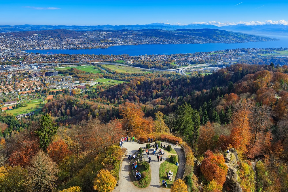 Zurich-sommet-Uetliberg