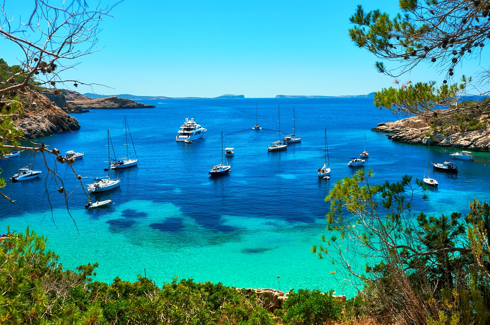 Idées d’itinéraires en bateau depuis Ibiza