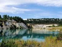 Le lac bleu de Guizengeard