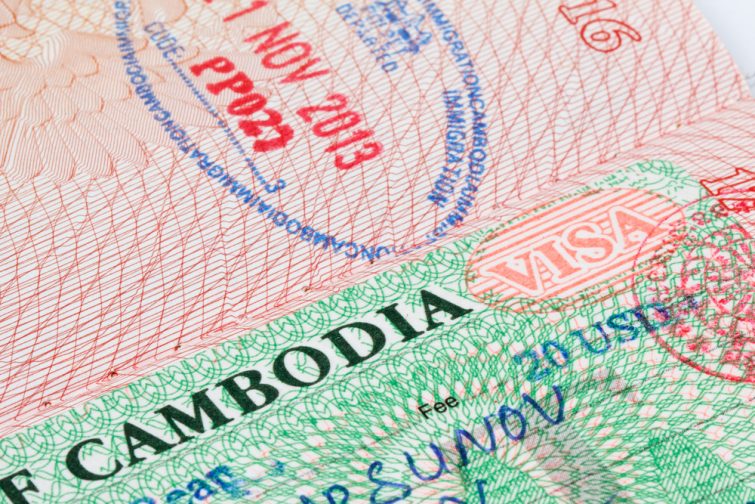Visa pour le Cambodge 