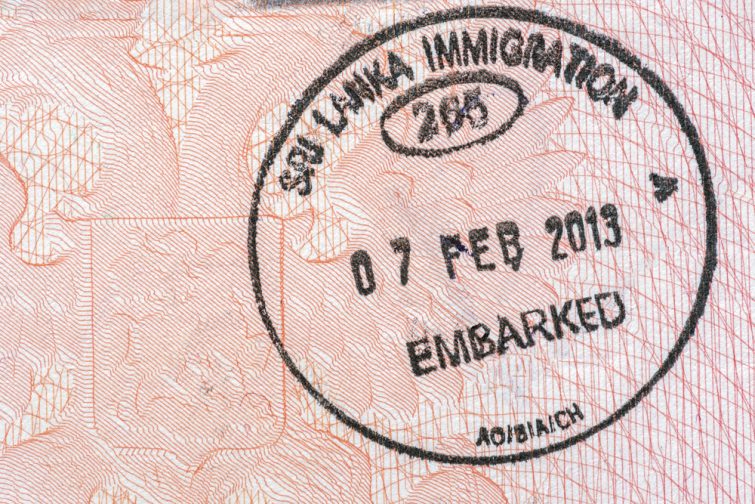 Visa pour le Sri Lanka