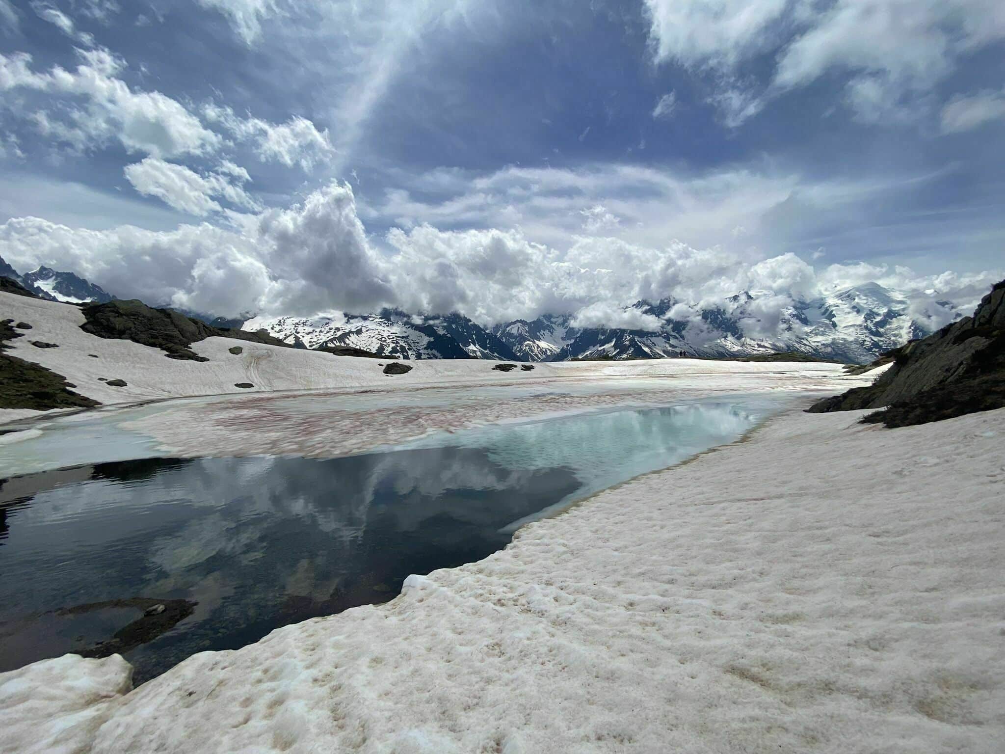 Le Lac Blanc par le Col des Montets