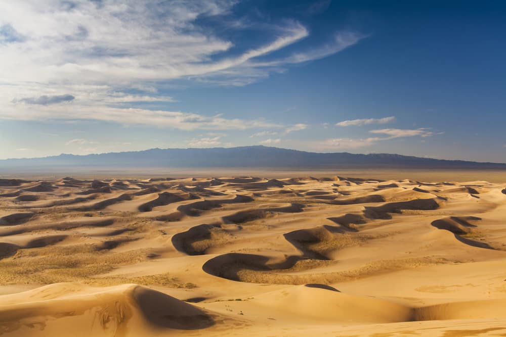 Largest deserts in the world: The Gobi Desert