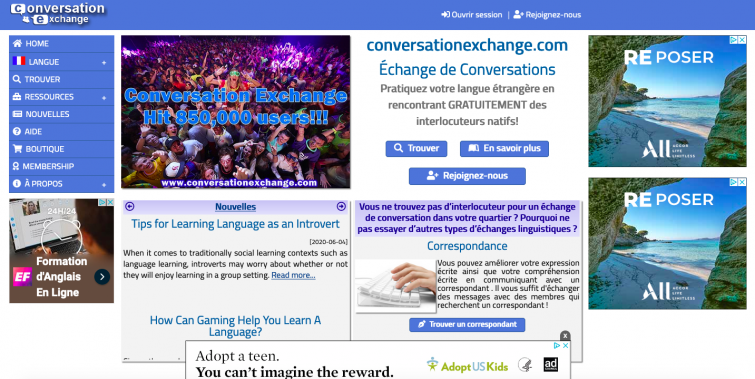Conversation Exchange