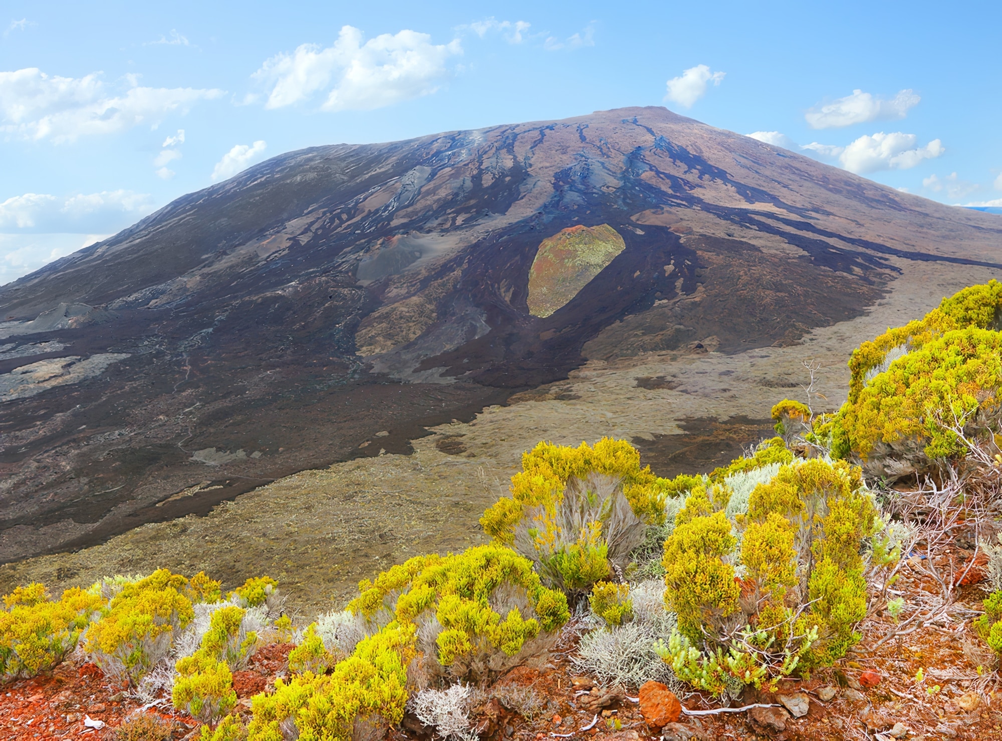 Le Piton de la Fournaise, histoire et géologie