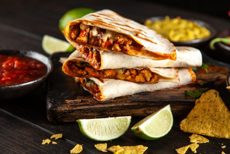 spécialités mexicaines : quesadillas