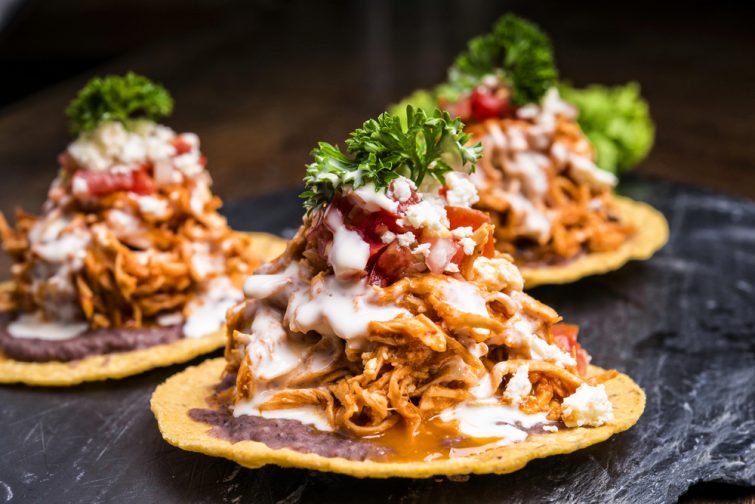 spécialités mexicaines : Tostadas