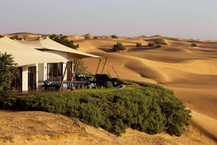meilleurs hôtels dans le désert de Dubaï