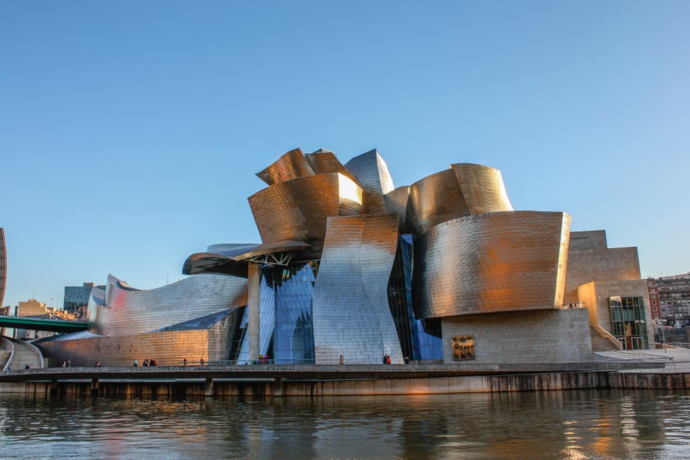 le musée Guggenheim à Bilbao