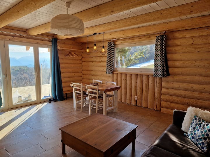 Le chalet en rondins