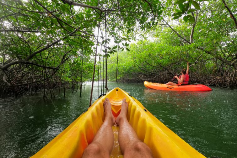 Canoe-kayak en Martinique - visiter la Martinique