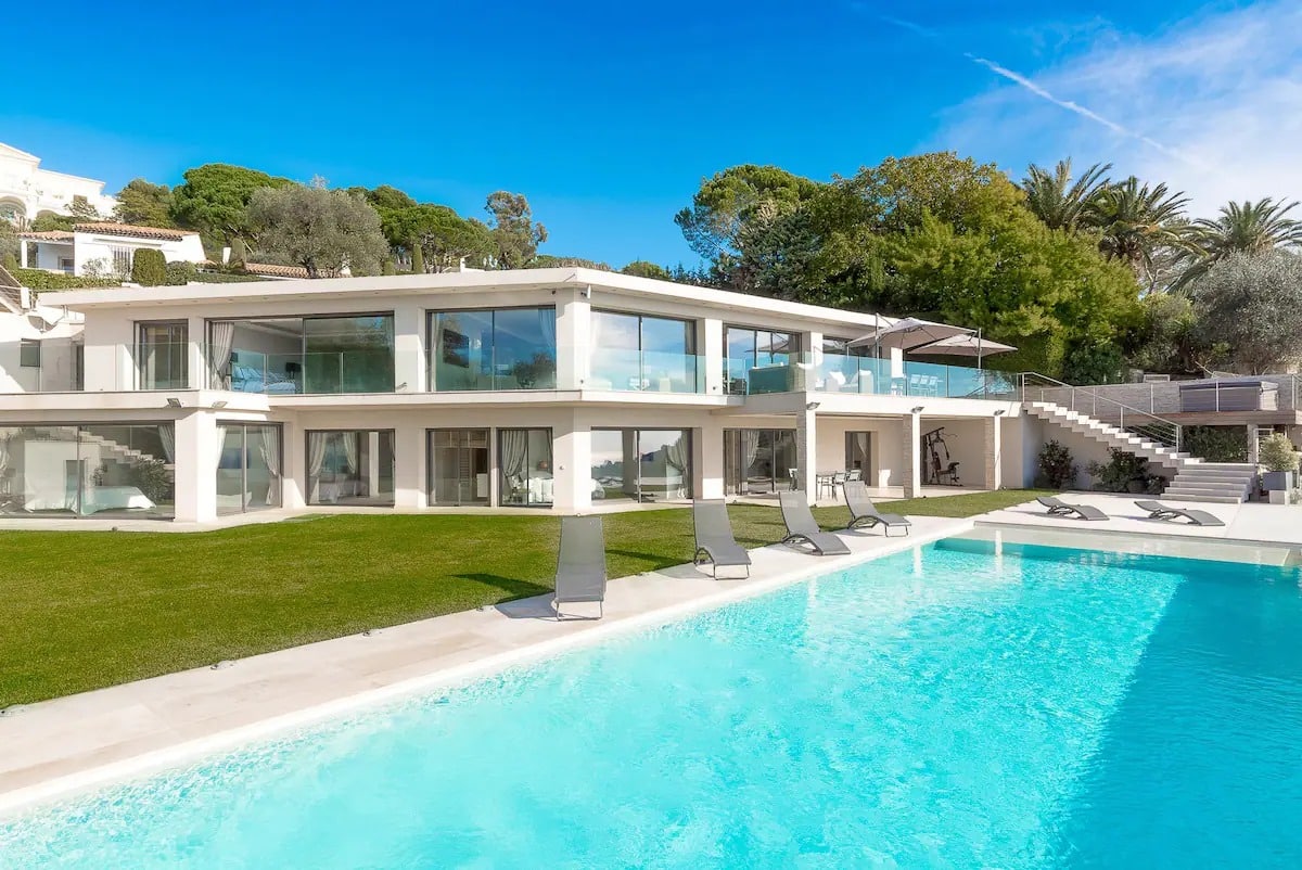 Villa « californienne » à Cannes