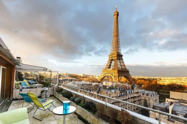 Les 11 meilleures locations Airbnb avec vue sur la Tour Eiffel