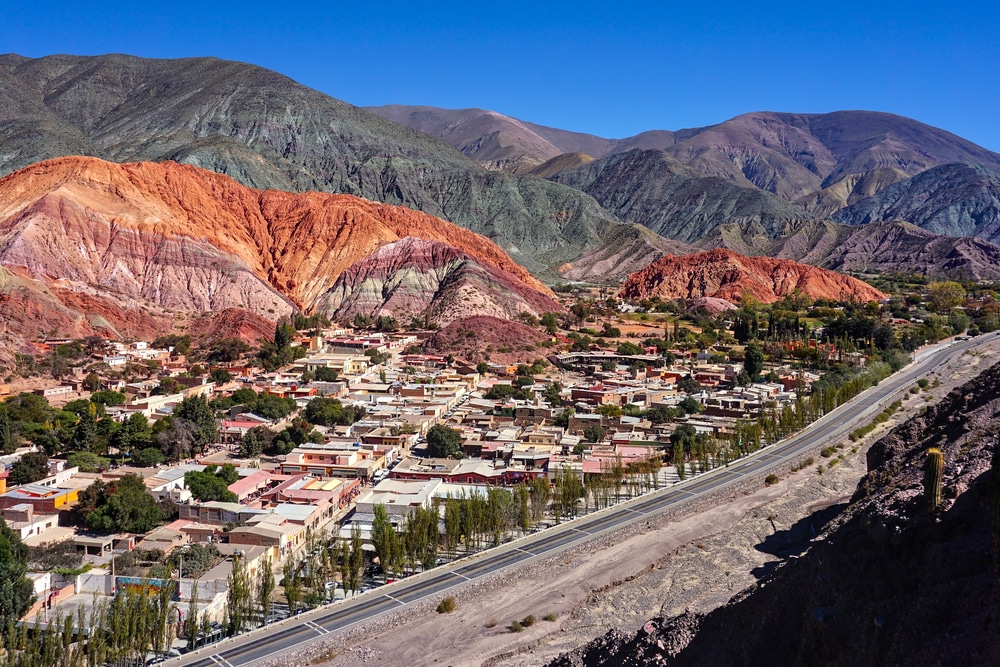 Montaña con 7 colores - fotos Argentina