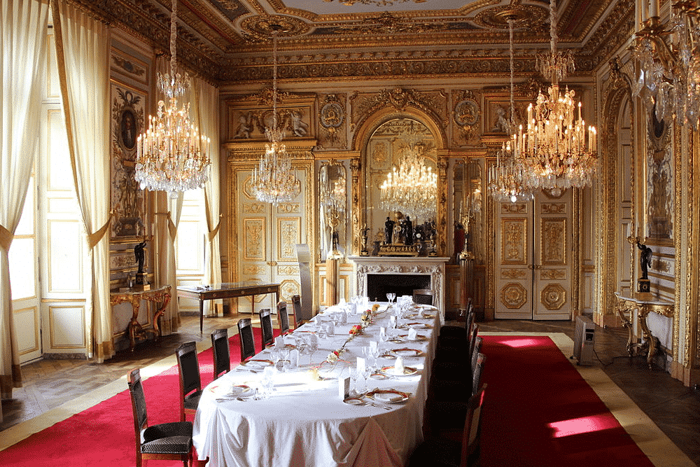 Salle à manger de l'Hôtel de la Marine