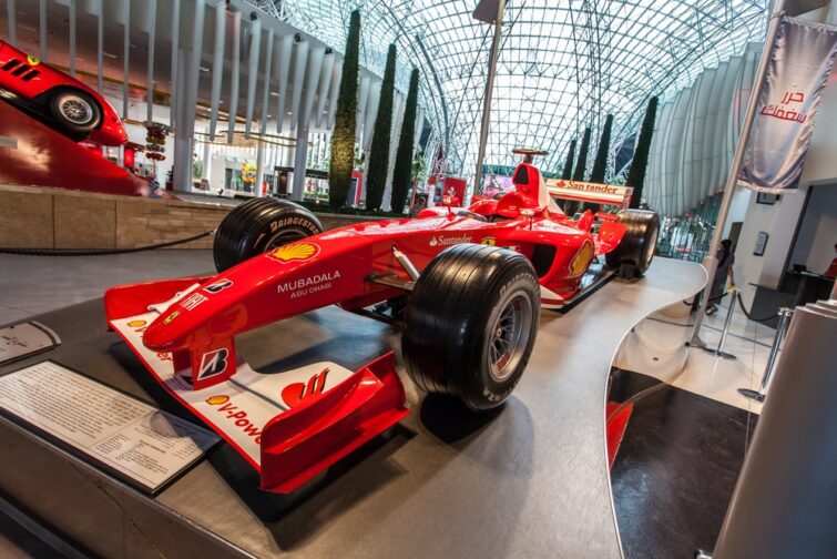 Voiture Ferrari de Formule 1