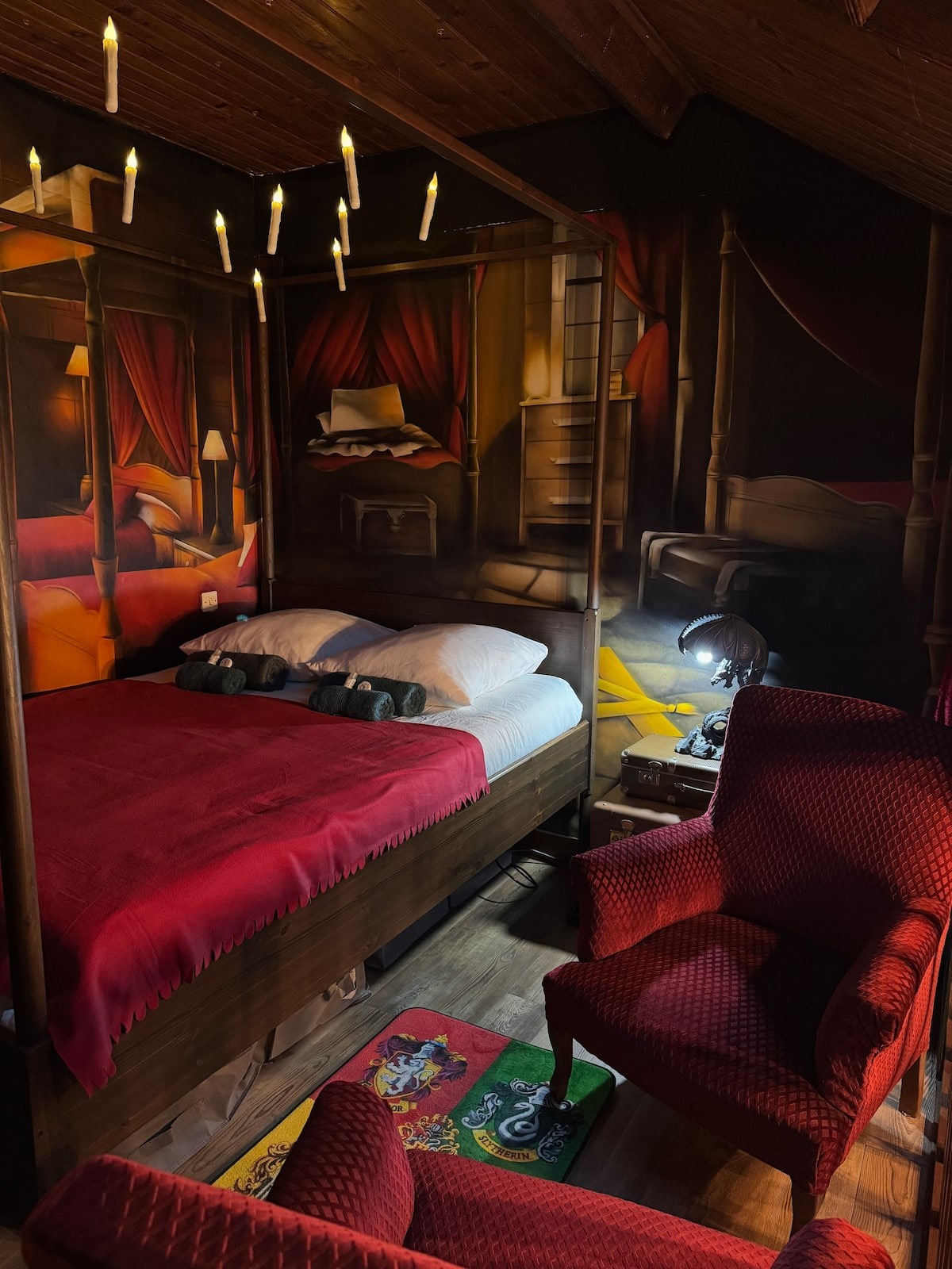 La Maison des Maraudeurs – pour vrais sorciers - Chambre